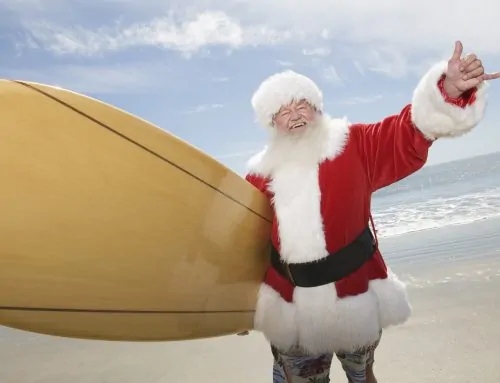 Surfing Santa and more now at Dana Point Harbor